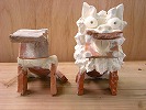 瓦シーサー作り